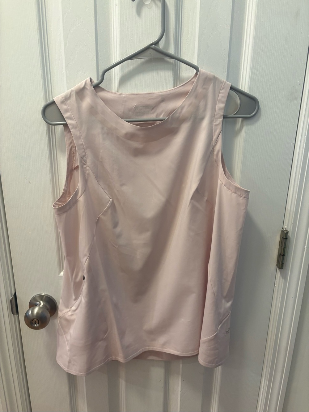 Sleeveless Blush Pink Shell Top
